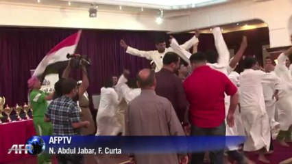 Iraqis face off to be 'lords of the ring' in traditional game