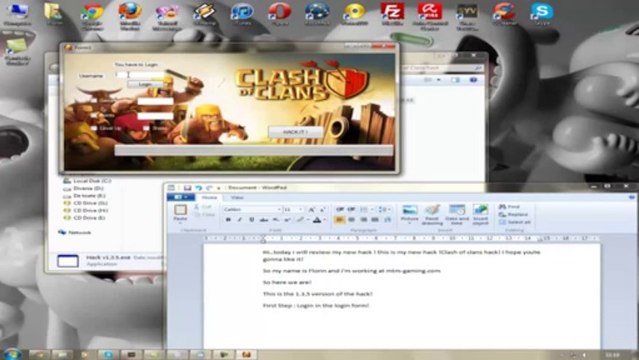 Clash of Clans Hack v1.7 Unlimited Gems, Elixirs