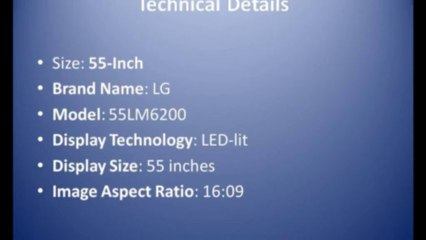 LG 55LM6200 55-Inch Cinema 3D 1080p 120Hz LED-LCD