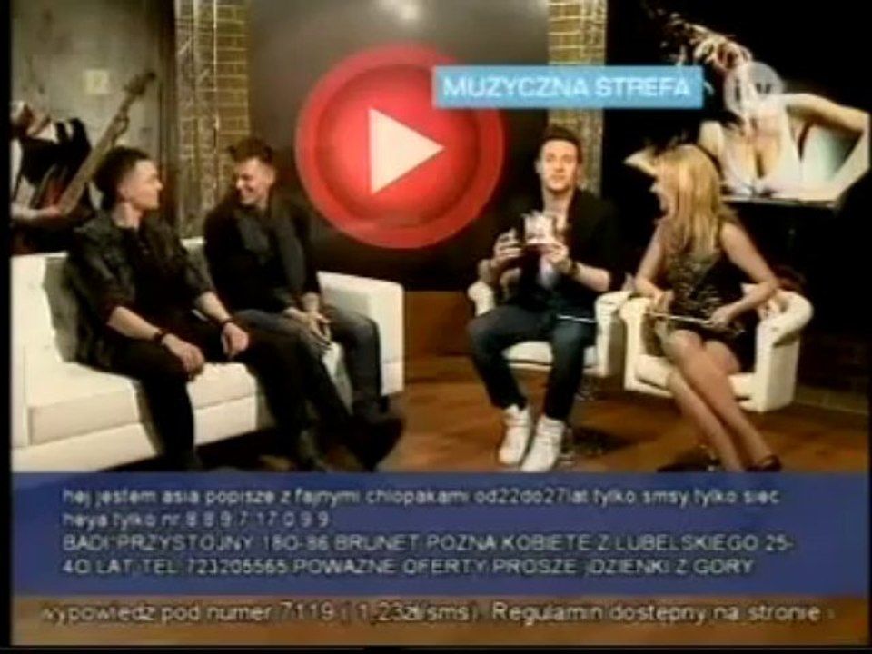 LIBER i Rafał Brzozowski w programie Muzyczna Strefa (14.12.2012r)