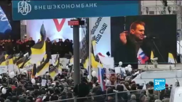 Le principal opposant de Poutine condamné à 5 ans de prison