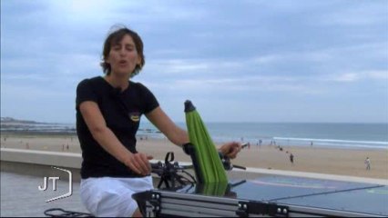 Vacances : Un vélo pour livrer les repas (Vendée)