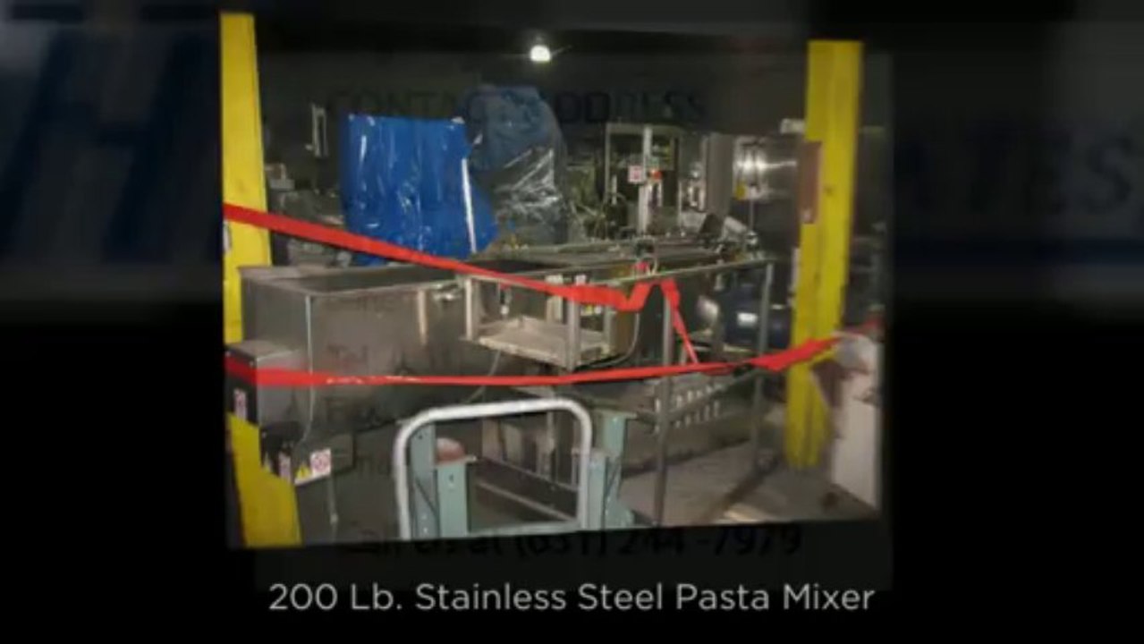 Wohl Associates Inc. Used Pasta Equipment | Bohemia, NY