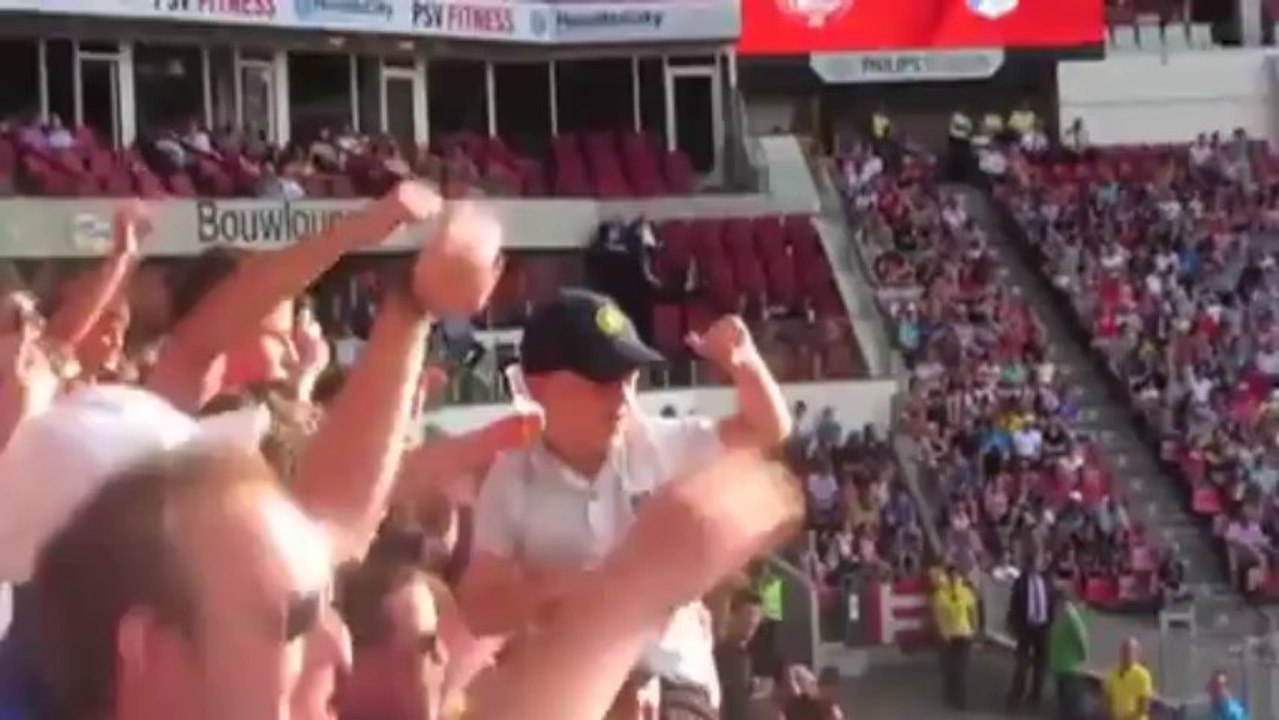 Djarno, 8 ans, leader des ultras du PSV Eindhoven