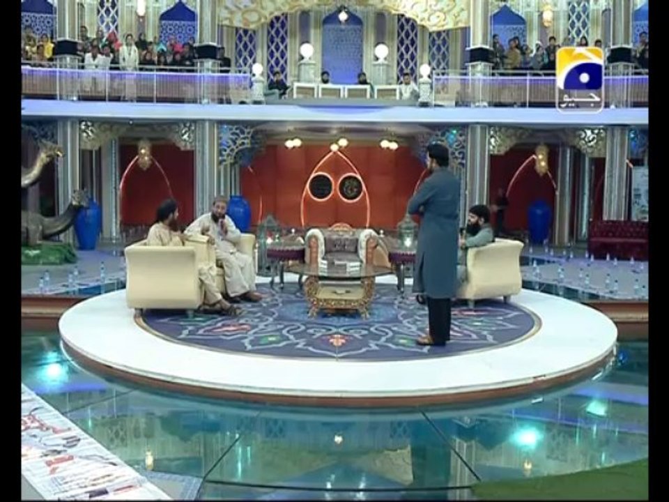 28th Sehri Aalam Aur Aalim Part 1 in Amaan Ramazan with Aamir Liaquat 1434h 7-8-2013 -002