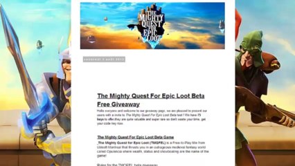 The Mighty Quest For Epic Loot | Free Beta Key