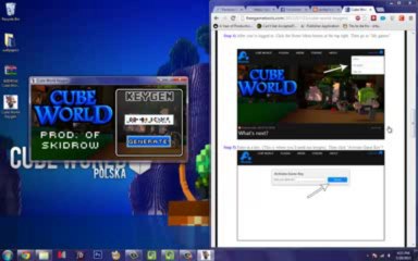 ▶ Cube World ¬ Générateur de clé Télécharger gratuitement