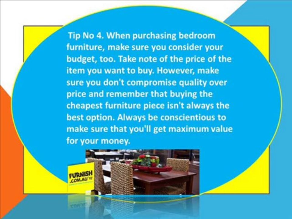 Tips on Choosing the Right Bedroom Furniture for Beginners