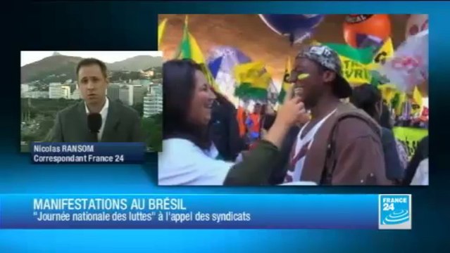 Au Brésil, les syndicats appellent à une «journée nationale de luttes»