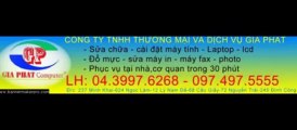 chuyên sửa máy in, đổ mực máy in tại nhà cơ quan hoàng mai 04.3997.6268