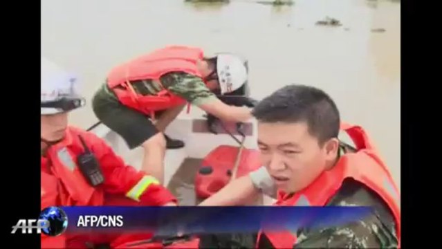 Pluies torrentielles dans la province du Sichuan en Chine