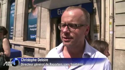 Mobilisation pour les journalistes français disparus en Syrie