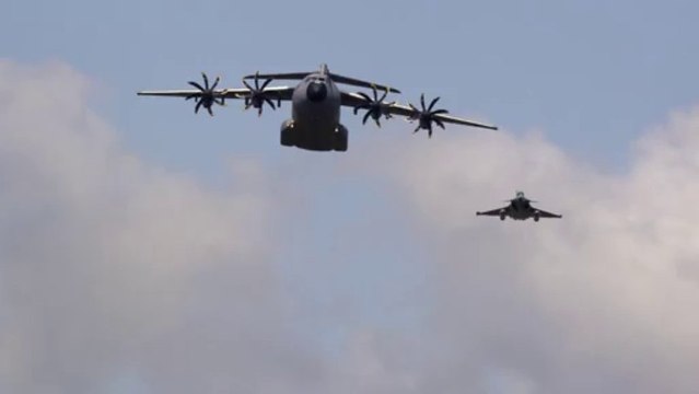 Défilé du 14 Juillet: premières répétitions avec les pilotes de l'Armée de l'air