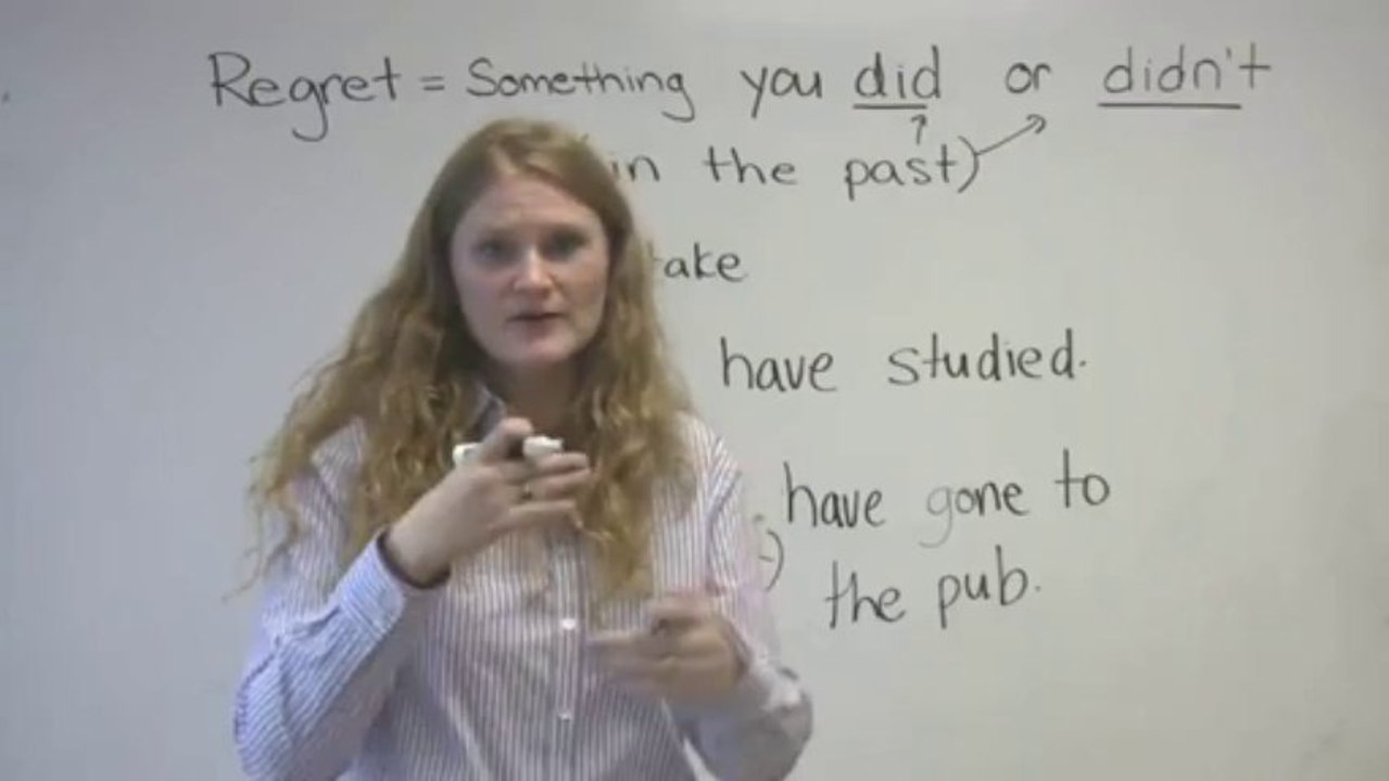 Mistakes & Regrets (-I should have studied- etc.)