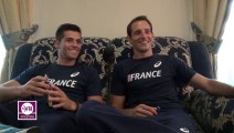 En tandem avec Renaud et Valentin Lavillenie !