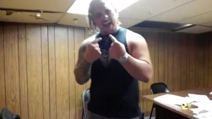 PWF Bad Attitude Brian Beech prepares for Jordan Kage