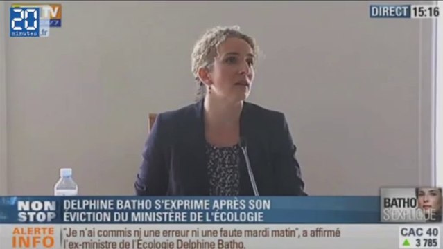 Les vérités de Delphine Batho sur son limogeage