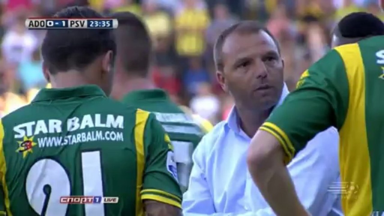 gool-live.at. Чемпионат Голландии 2013-14 / 1-й тур / Адо Ден Хаг - ПСВ 1