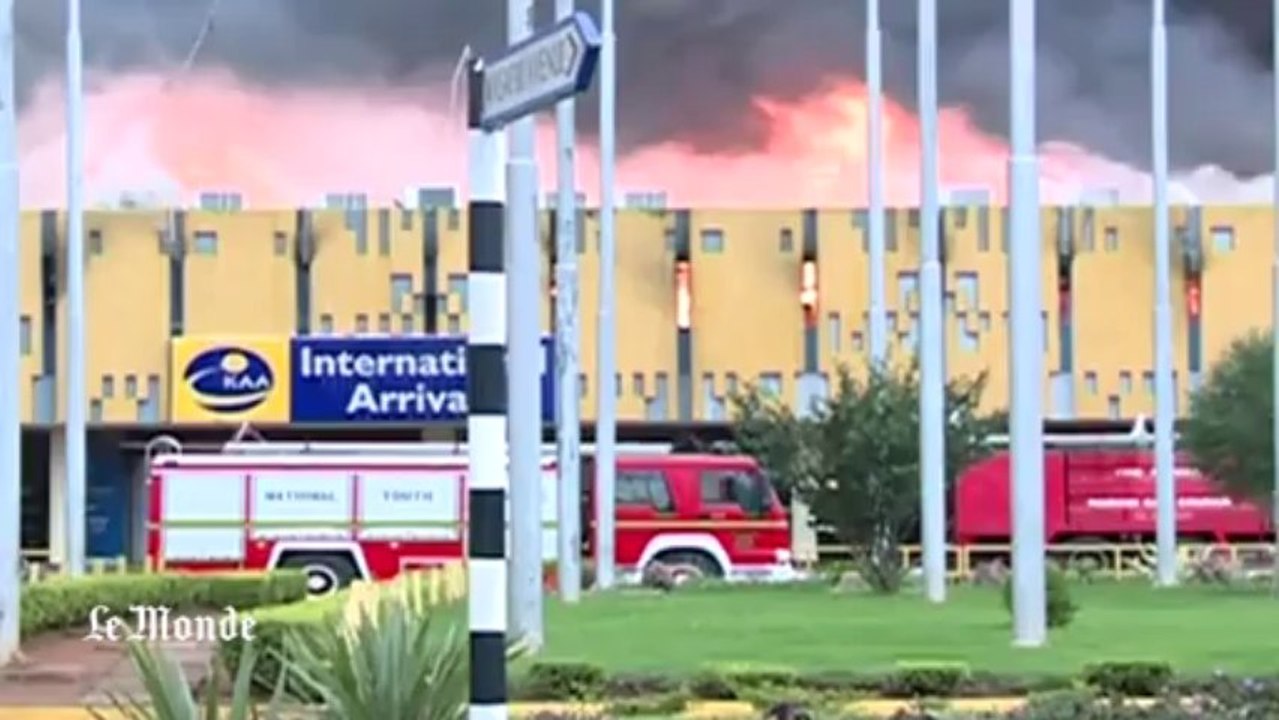 Un incendie ravage l'aéroport de Nairobi