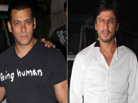 Shahrukh Khan, Salman Khan, SPOTTED at Mehboob studio
