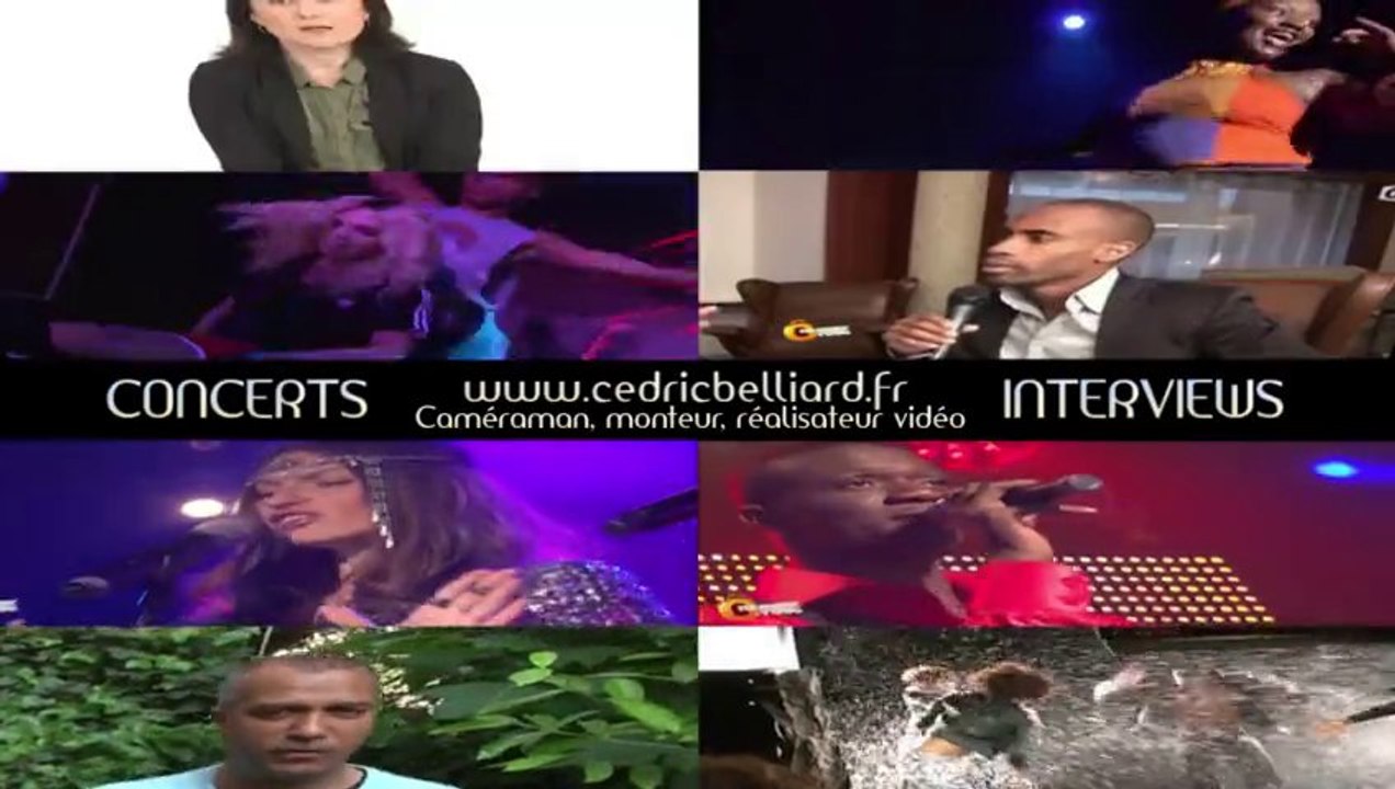 Cédric Belliard Caméraman : Live, Interviews, Making of