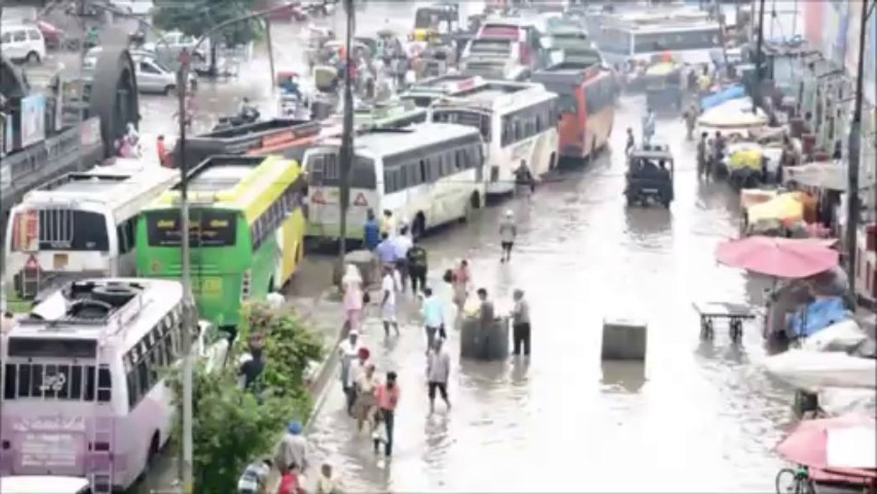 Inde: inondations à Amritsar, en pleine mousson