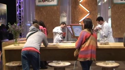 El papel inspira la pasarela de la Semana de la Moda de Buenos Aires