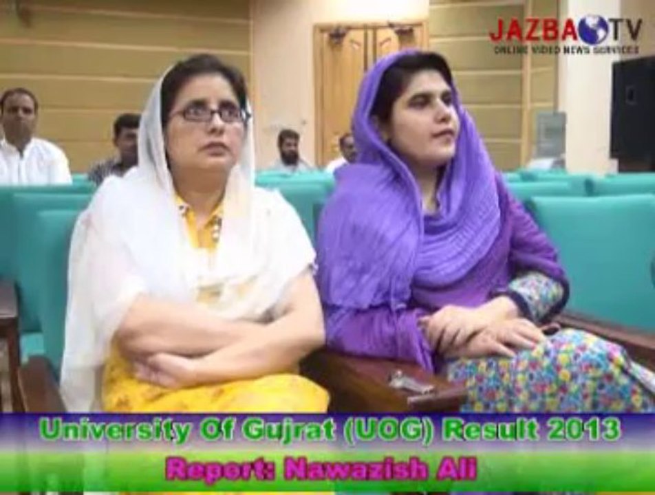 University Of Gujrat Result 2013 ( V.C Dr. Nizam-ul-Din Speech)