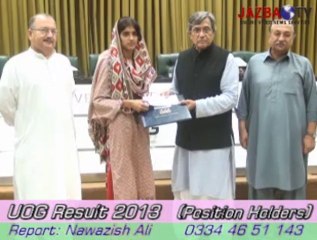 University Of Gujrat Result 2013 (Position Holders)