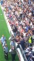 QPR fans throwing burgers at swfc fans and being thrown out of stadium!