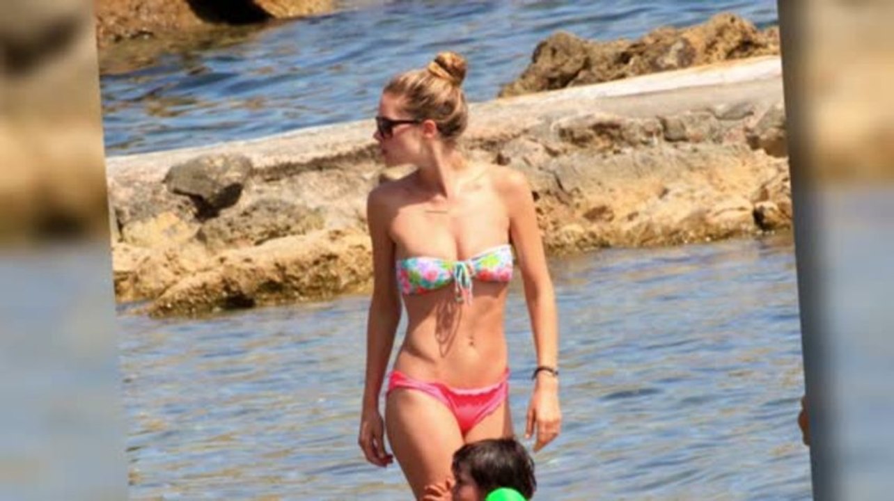 Doutzen kroes ist eine sexy mama