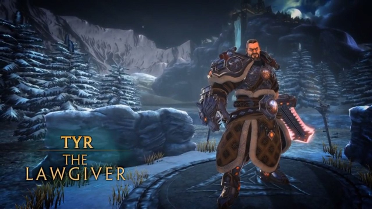 SMITE Character Reveal - Tyr: The Lawgiver