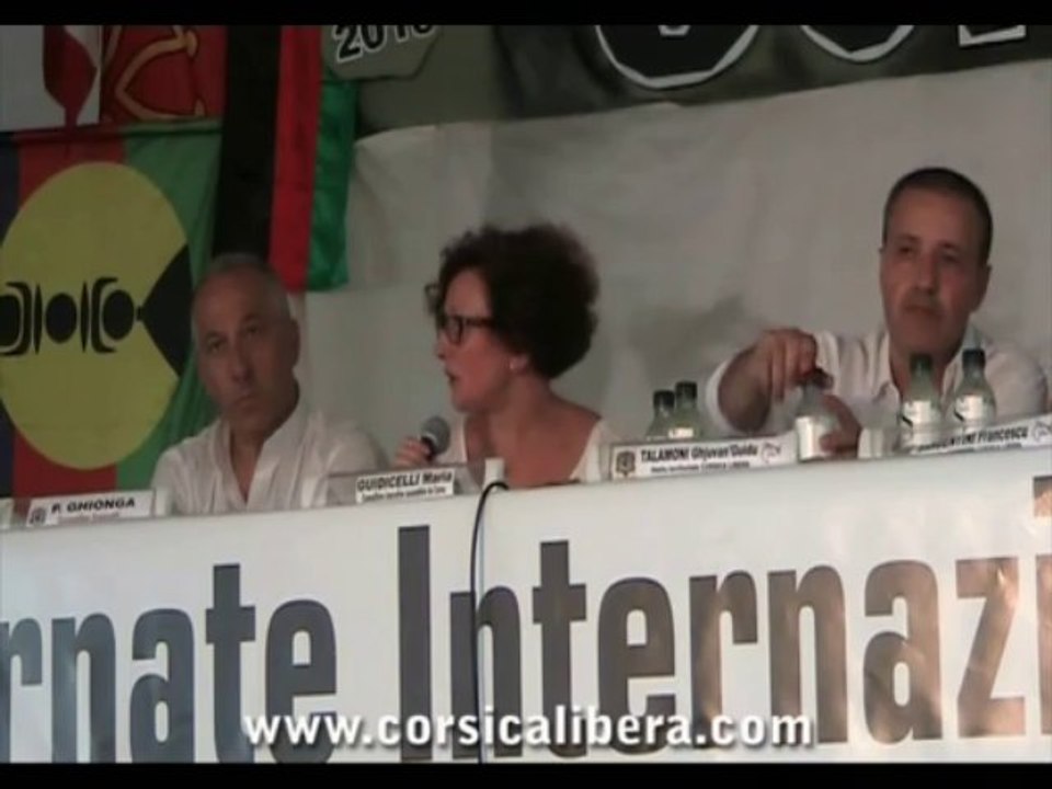 Maria GUIDICELLI - Débat sur la Réforme Institutionnelle de la Corse #Ghjurnate2013