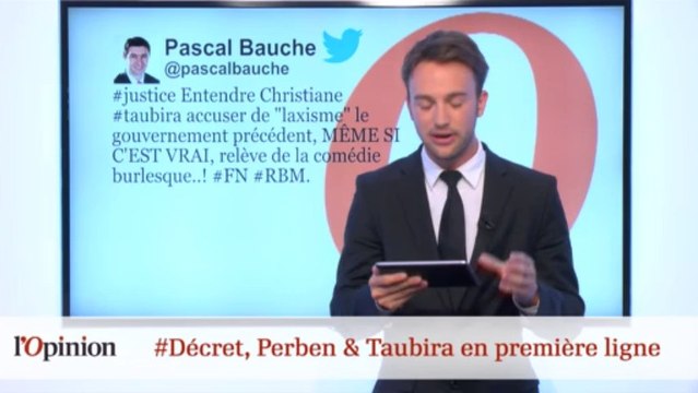 #Tweetclash : #Décret, Perben & Taubira en première ligne