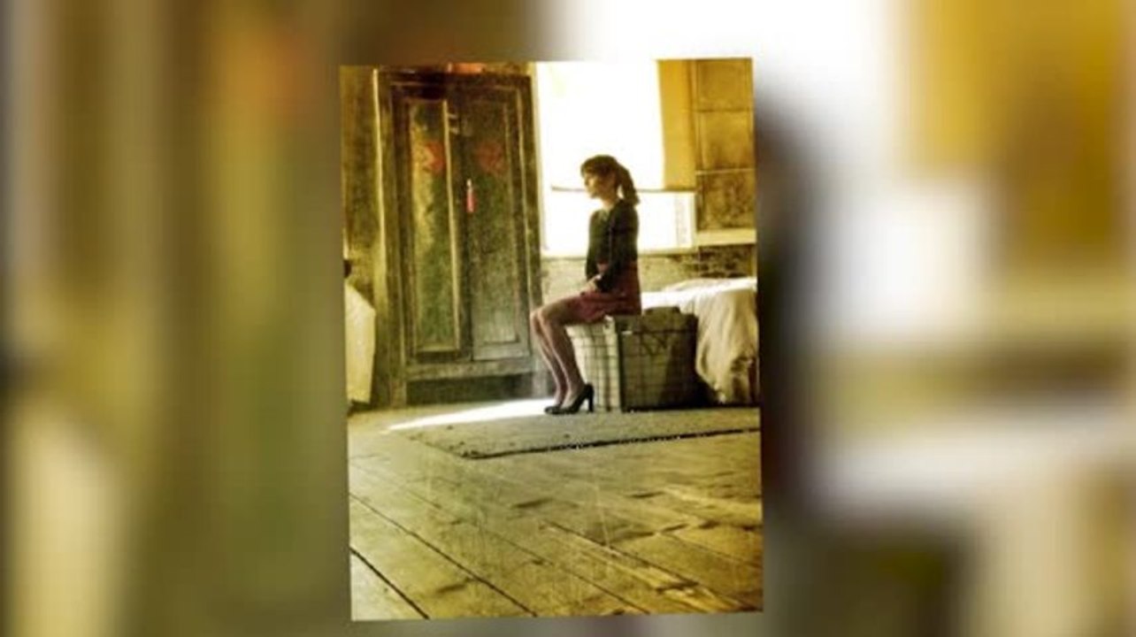 Lea Michele Happy to be 'Home' on Glee Set