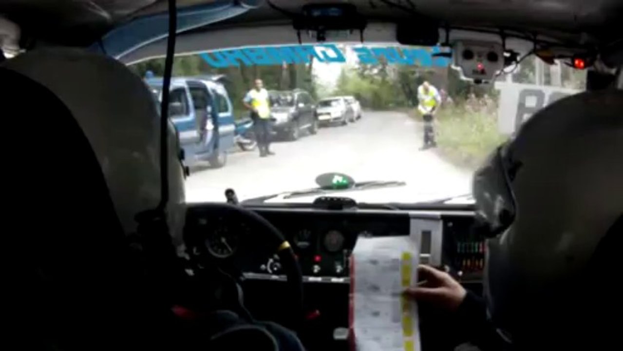 Rallye Jean Behra 2013 Col de la Madone CHOL J.M. - CHOL C. SIMCA RALLYE 3