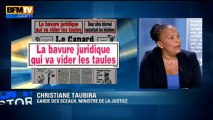 Détenus libérés: Christiane Taubira parle de 