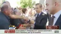 Nicolas Sarkozy agressé Image BFM TV