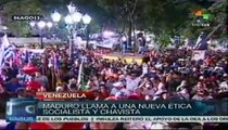 Pdte. Maduro llama a consolidar una nueva ética socialista y chavista
