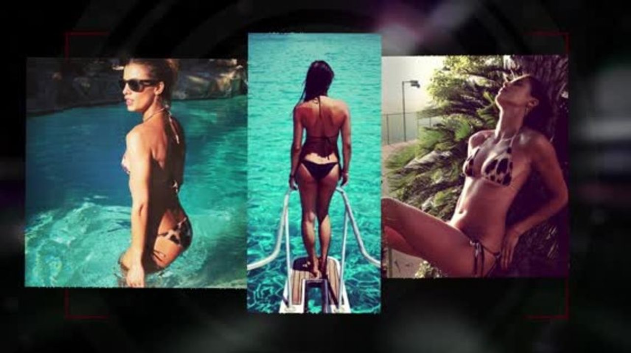 Elisabetta canalis am pool