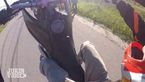 One With Nature | Moto POV Crash to Bushes