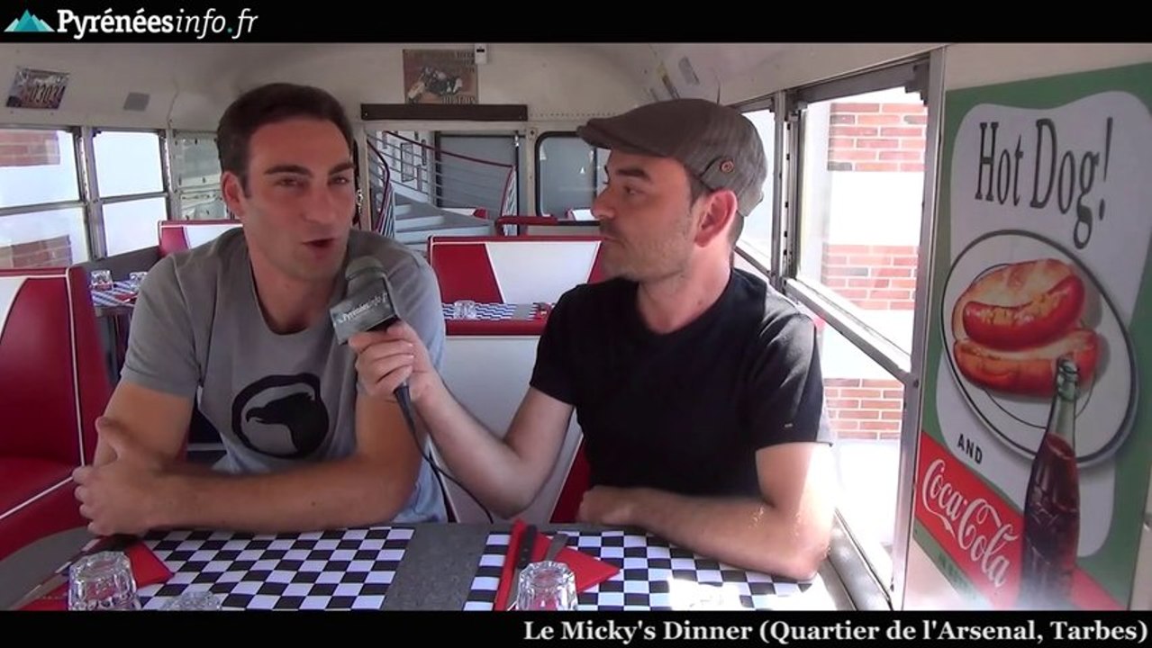 [TARBES]Portraits de commerçants Le Micky's Diner (Août 2013)