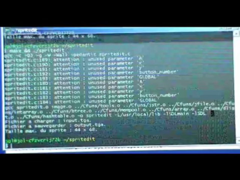 Programmation d'un éditeur de sprite, partie 2