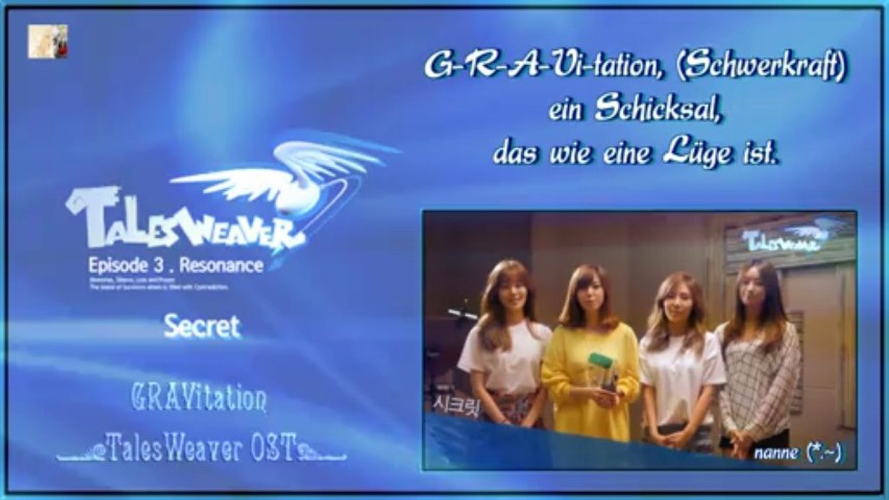 Secret - GRAVitation [TalesWeaver OST] k-pop [german sub]