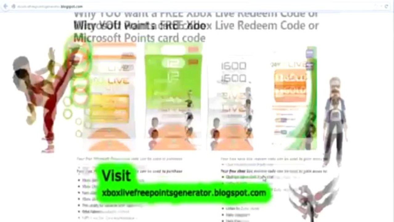 Xbox Live Microsoft Points Generator With Gold membership