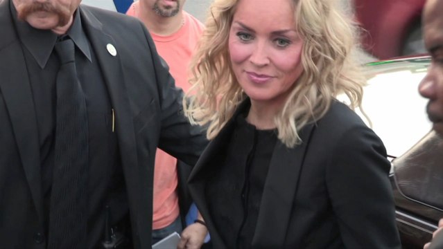 Sharon Stone and Amanda Seyfried In Lovelace And Families At Planes Premiere