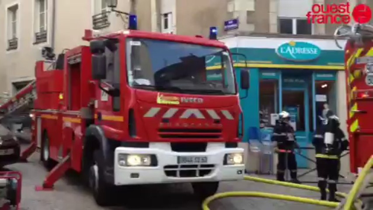 Incendie au bas de la Grande rue - Pas de victimes