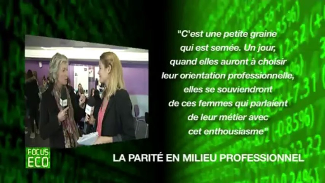 Focus Éco : La parité au travail