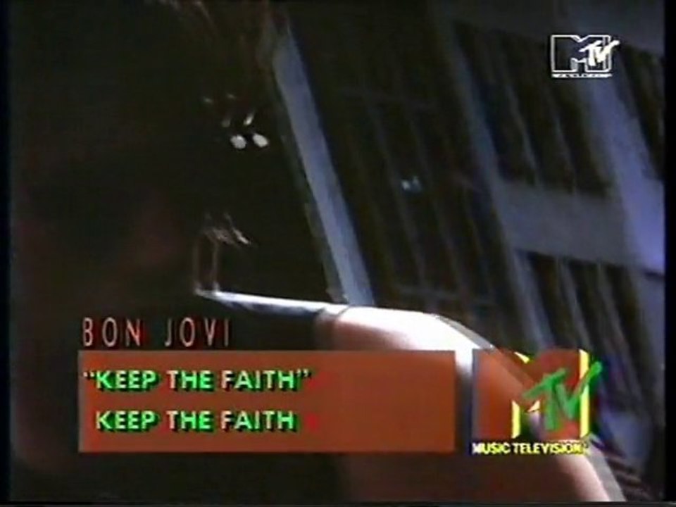 Bon Jovi-Keep The Faith (MTV Europe)