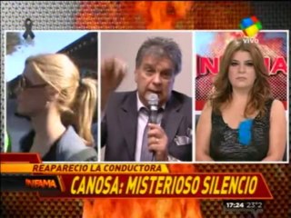 Pronto.com.ar Reapareció Canosa y Ventura la destrozó